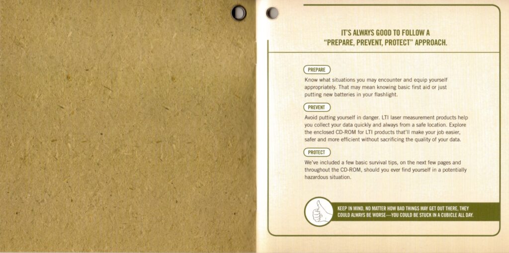 LTI CDROM brochure spread
